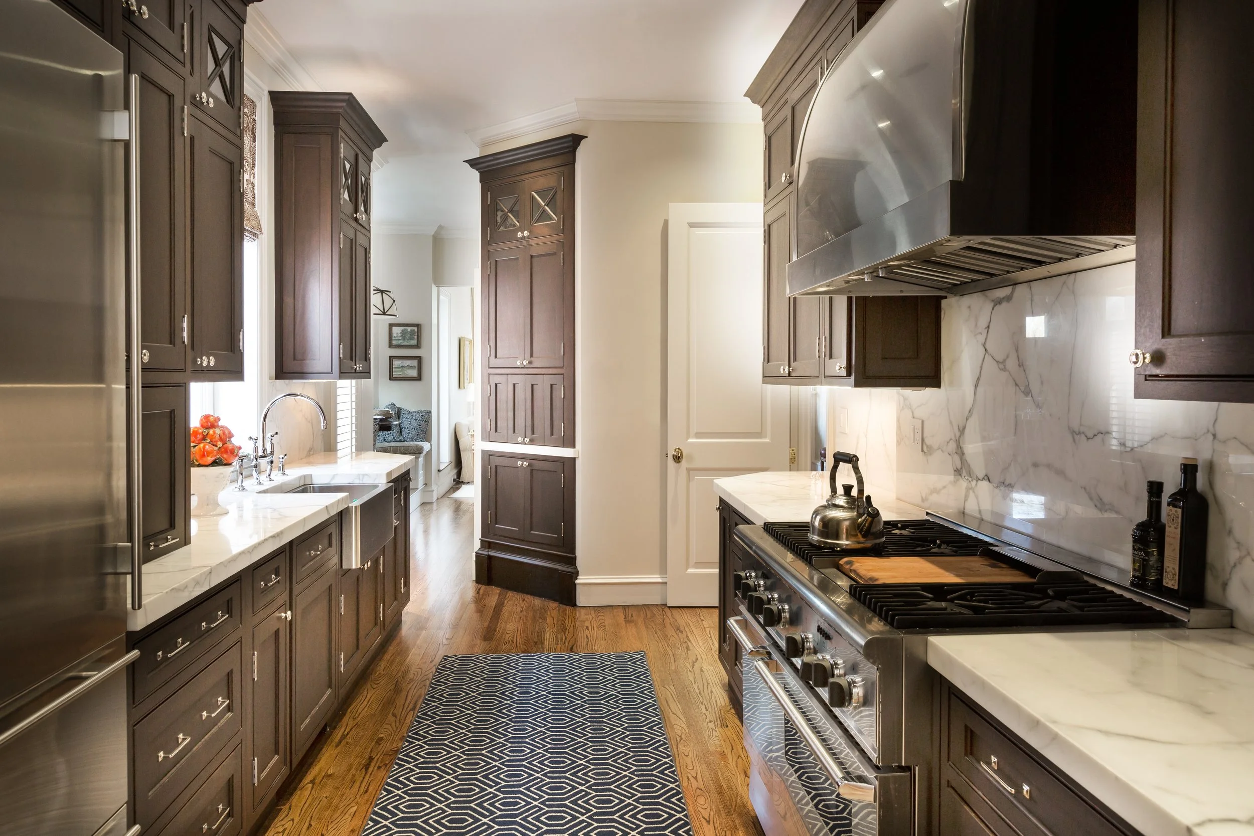A beautifully completed kitchen home renovation by Marlene & Co.