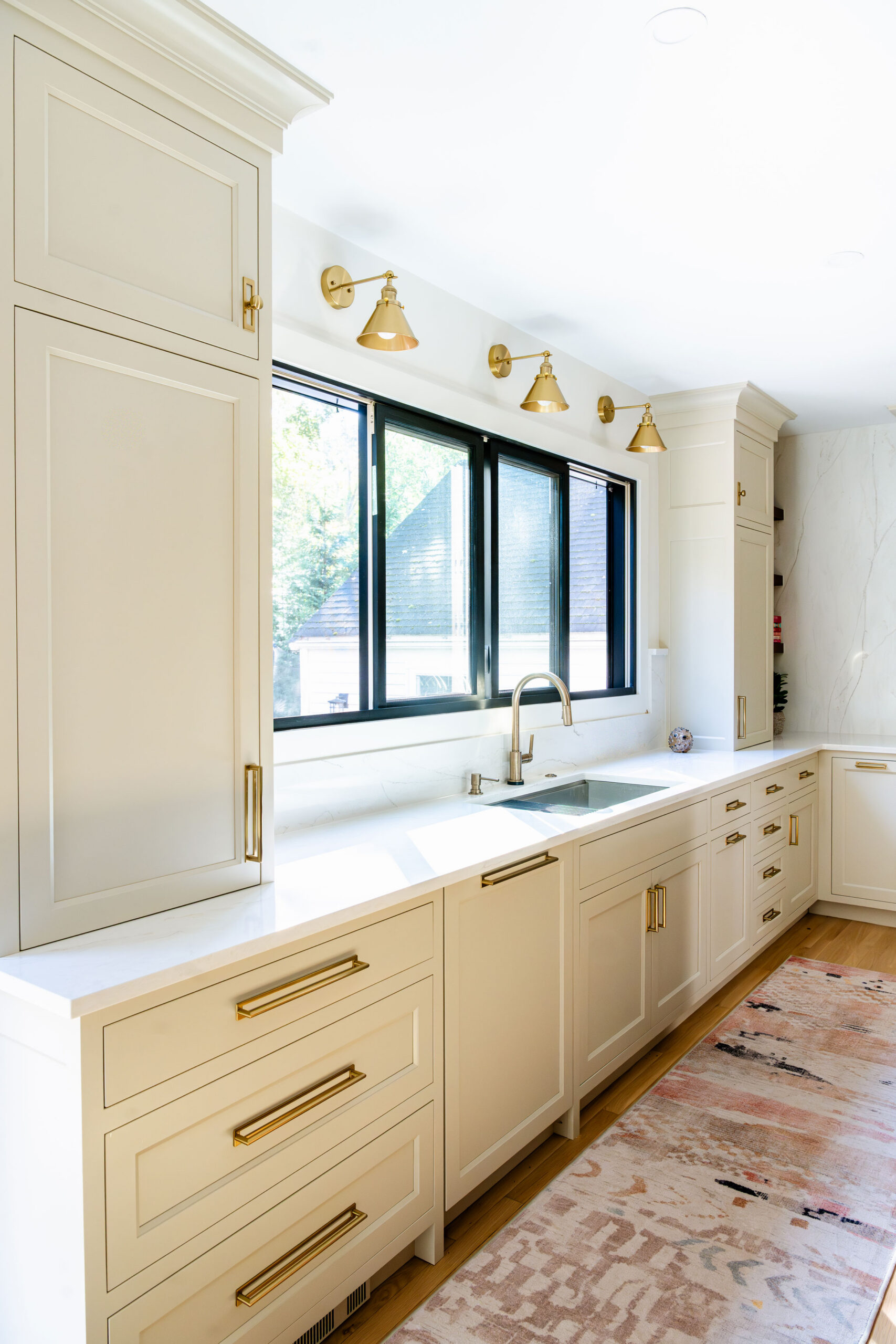 White Kitchen Remodel in Hingham, MA Designed by Marlene & Co