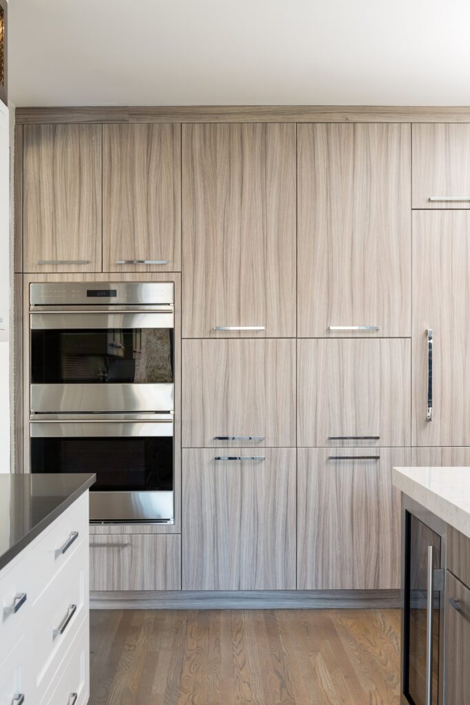 Custom Cabinetry by Marlene & Co in a newly renovated kitchen