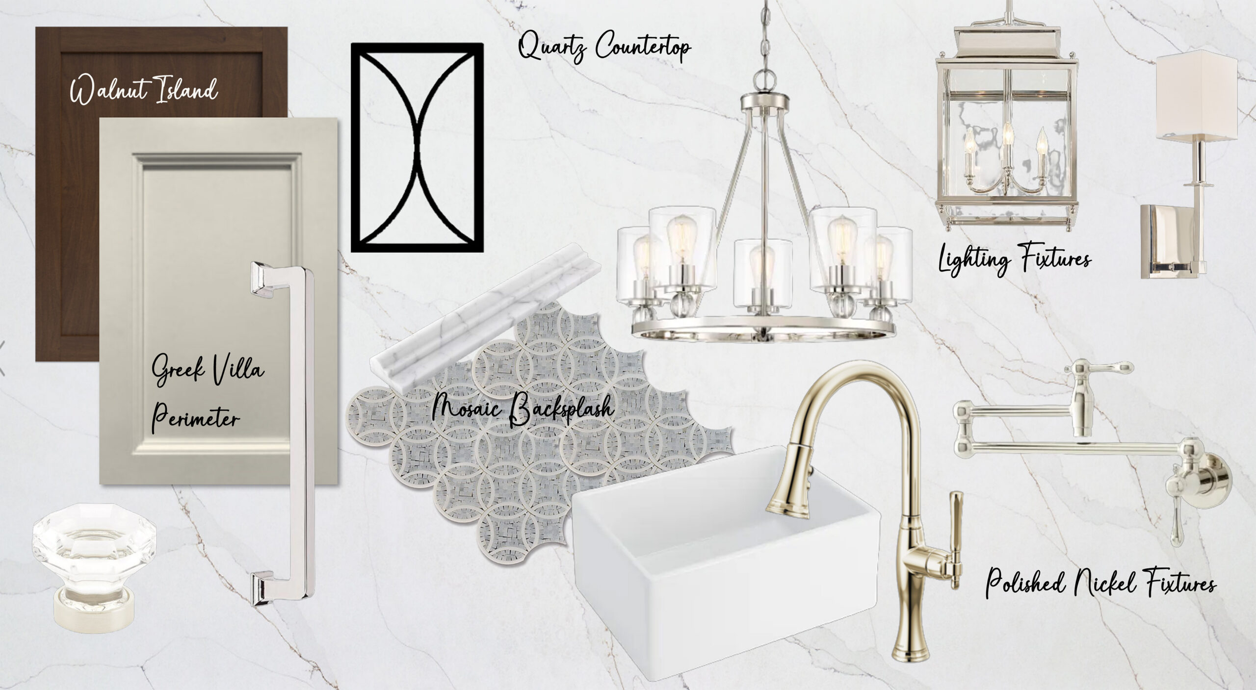 Mood board for the mission possible multi space remodel