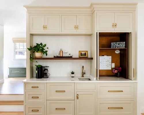 White Built-In Custom Cabinetry Designed & Built by Marlene & Co